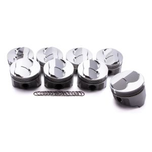 ICON PISTONS #IC802.030 SBC Forged Domed Piston Set 4.030 Bore