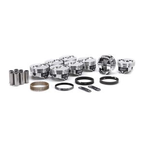 ICON PISTONS #IC842.030 BBM Dished Piston Set 4.350 Bore  -26.7cc