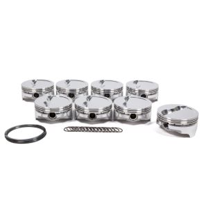 ICON PISTONS #IC851.STD SBC Forged Dished Piston Set 4.125 Bore -15.2cc