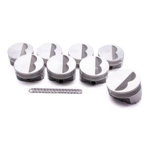 ICON PISTONS #IC9941.030 SBC FHR F/T Piston Set 4.155 Bore -3.7cc