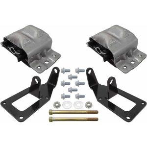 ICT BILLET #5510-KIT551EM 88-98 Chevy 2WD P/U LT Swap Engine Mount Kit