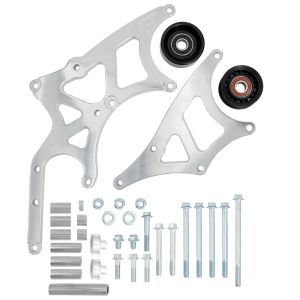 ICT BILLET #551519XL-3 Alternator/Power Steer Bracket Kit