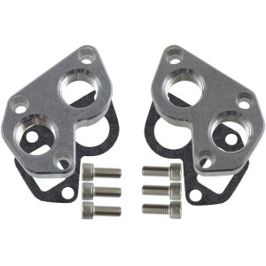 ICT BILLET #551536 LS Remote Mount Water Pu mp Adapter Plate -12AN