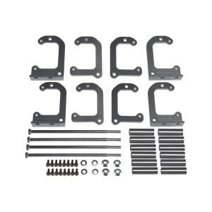 ICT BILLET #551562 LS Remote Mount Coil Rel ocation Brackets