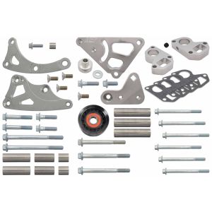 ICT BILLET #551573LS0WP-3 Truck Turbo Alternator Bracket Kit