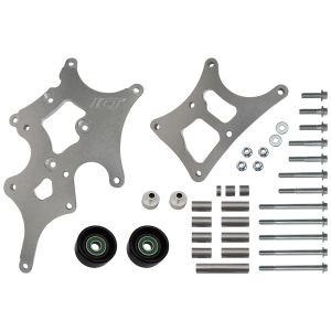 ICT BILLET #551787A-3 LS Truck Supercharger Swap 6 Rib Alternator