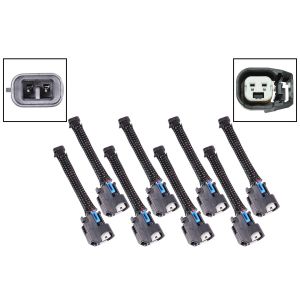 ICT BILLET #WAINJ32 Harness Adapter Mini Del phi Multec 2 to EV6