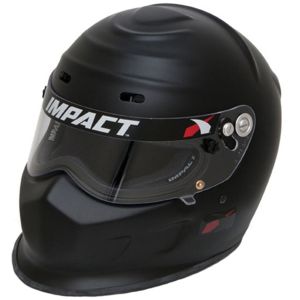 IMPACT RACING #13020512 Helmet Champ Large Flat Black SA2020