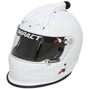 IMPACT RACING #17020509 Helmet Super Charger Large White SA2020