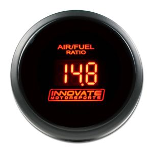 INNOVATE MOTORSPORTS #37960 DB-Gauge Kit Red w/ LC-2 & O2 Sensor