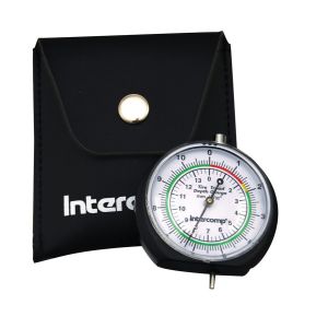 INTERCOMP #360109 Tire Tread Depth Gauge