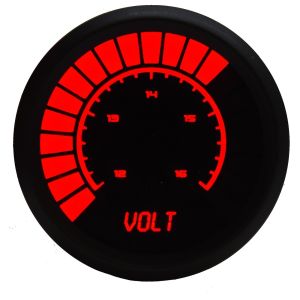 INTELLITRONIX #B9015R 2-1/16 Analog Bargraph Voltmeter 12-16 volts