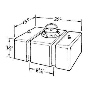 JAZ #200-008-01 8-Gallon C/T Fuel Cell
