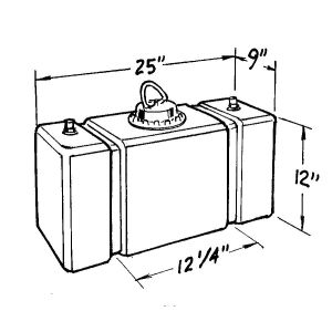 JAZ #200-010-01 10-Gallon C/T Fuel Cell