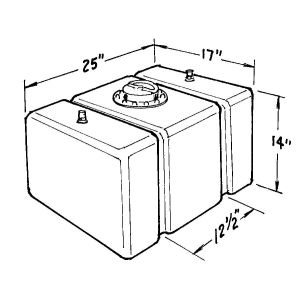 JAZ #200-222-01 22-Gallon C/T Fuel Cell