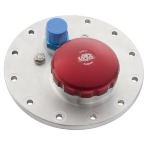 JAZ #391-452-06 2-1/2 12-Bolt Fuel Plate w/Billet Twist Cap