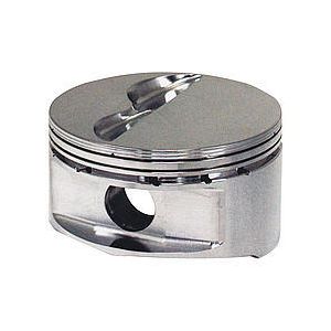 JE PISTONS #181916 SBC Flat Top Piston Set 4.030 Bore -5cc