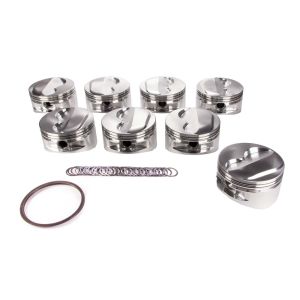 JE PISTONS #182033 SBC Domed Piston Set 4.125 Bore +5.6cc