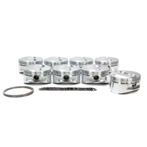 JE PISTONS #182036 SBC Domed Piston Set 4.155 Bore +5.6cc