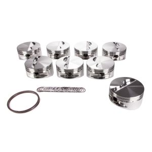JE PISTONS #242886 SBC F/T piston Set 4.125 Bore -5.0cc