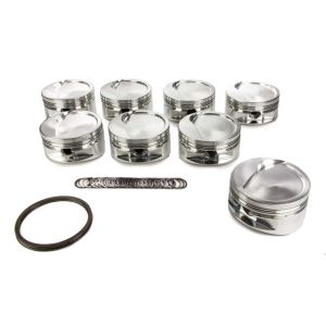 JE PISTONS #257942 BBC Dished Piston Set 4.500 Bore -20cc