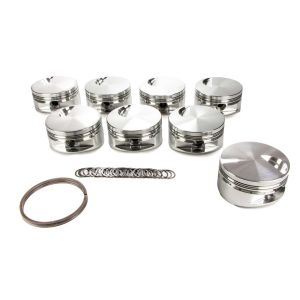 JE PISTONS #257966 BBC Flat Top Piston Set 4.530 Bore -3cc