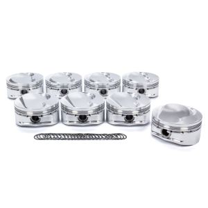 JE PISTONS #281793 SBC Domed Piston Set 4.125 Bore +4.5cc