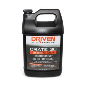 DRIVEN RACING OIL #22308 Crate 30 10w30 Synthetic Oil 1 Gallon