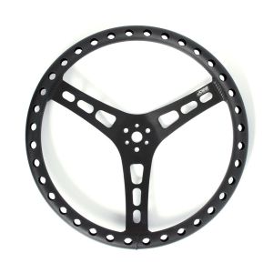 JOES RACING PRODUCTS #13515-B 15in LW Steering Wheel Alum Dished Black