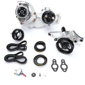 JONES RACING PRODUCTS #1441-AL-72 Serpentine Drive Kit SBC w/ P/S - W/P & Alt