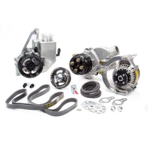 JONES RACING PRODUCTS #1441-AR-CE Serpentine Drive Kit SBC Crate w/ P/S W/P & Alt