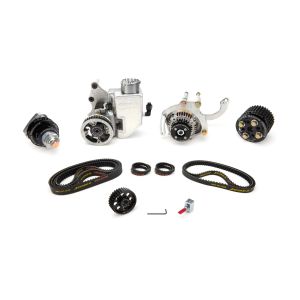 JONES RACING PRODUCTS #4-4698-R Belt Drive SBC Complete HTD WP / PS / ALT / OP