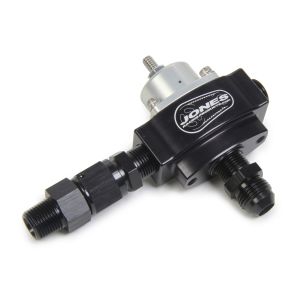 JONES RACING PRODUCTS #FP-8009-R2 Fuel Regulator w/ Bypass Billet w / Idle Jet