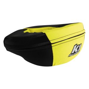 K1 RACEGEAR #15-NEC-CAY-J Neck Collar Karting Youth Carbon / Yellow