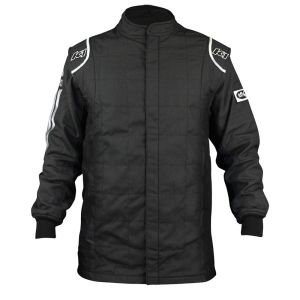 K1 RACEGEAR #21-SPT-NW-LXL Jacket Sportsman Black / White Large / X-Large