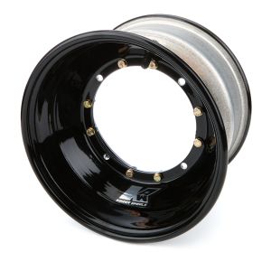 KEIZER ALUMINUM WHEELS, INC. #1063BCB Wheel 4-Pin 10x6 3in BS Black Brake Bell