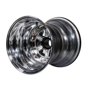 KEIZER ALUMINUM WHEELS, INC. #15157spiFBL 15x15x7inner =6off 3in 4 2t spline wheel W/ Inner