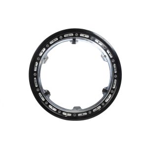 KEIZER ALUMINUM WHEELS, INC. #W15bltb Beadlock Ring Black 15in w/3 Threaded Tabs