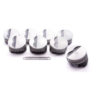 KB PERFORMANCE PISTONS #9907HC.030 SBC Flat Top Piston Set 4.155 Bore -5cc