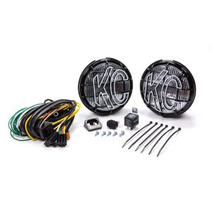 KC HILITES #152 Apollo Pro 6in Light Kit Fog Beam Halogen