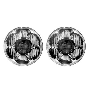 KC HILITES #42341 Headlight Gravity LED Pr o 7in DOT Jeep JK 07-15