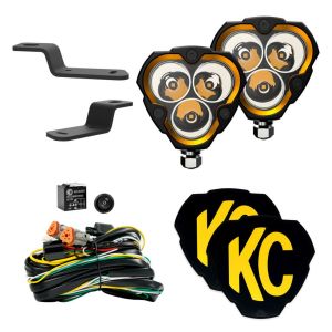 KC HILITES #97157 Flex Era 3 Ditch Light Kit 21-   Ford Bronco