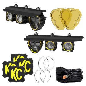 KC HILITES #97168 Three Light Fog Pocket Kit 21-   Ford Bronco