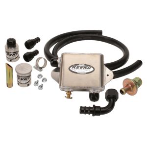 KEVKO OIL PANS & COMPONENTS #K139-CRATE Alum Evac Tank Kit w/1-3/8in Slip Ons