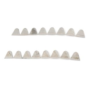 KEVKO OIL PANS & COMPONENTS #K9123 Weld-On Rocker Arm Oil Deflectors-Comp Rockers