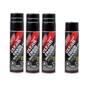 KLOTZ SYNTHETIC LUBRICANTS #KL-611 Clear Chain Lube Case 16 Ounces