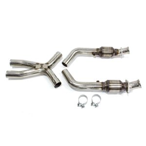KOOKS HEADERS #11313200 X-Pipe Catted 2.5in 05-10 Mustang 4.6L