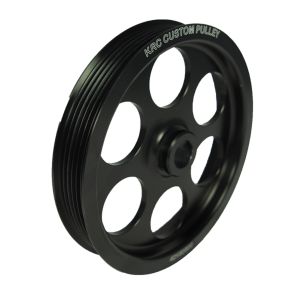 KRC POWER STEERING #KRC 40160600 P/S Pump Pulley 6in Serpentine Press On