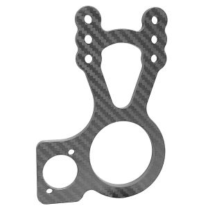 KING RACING PRODUCTS #1481 Carbon Steering Mount Left Side Shut Off