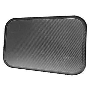 KING RACING PRODUCTS #1489 Air Filter Carbon Base Plate For K&N Walker